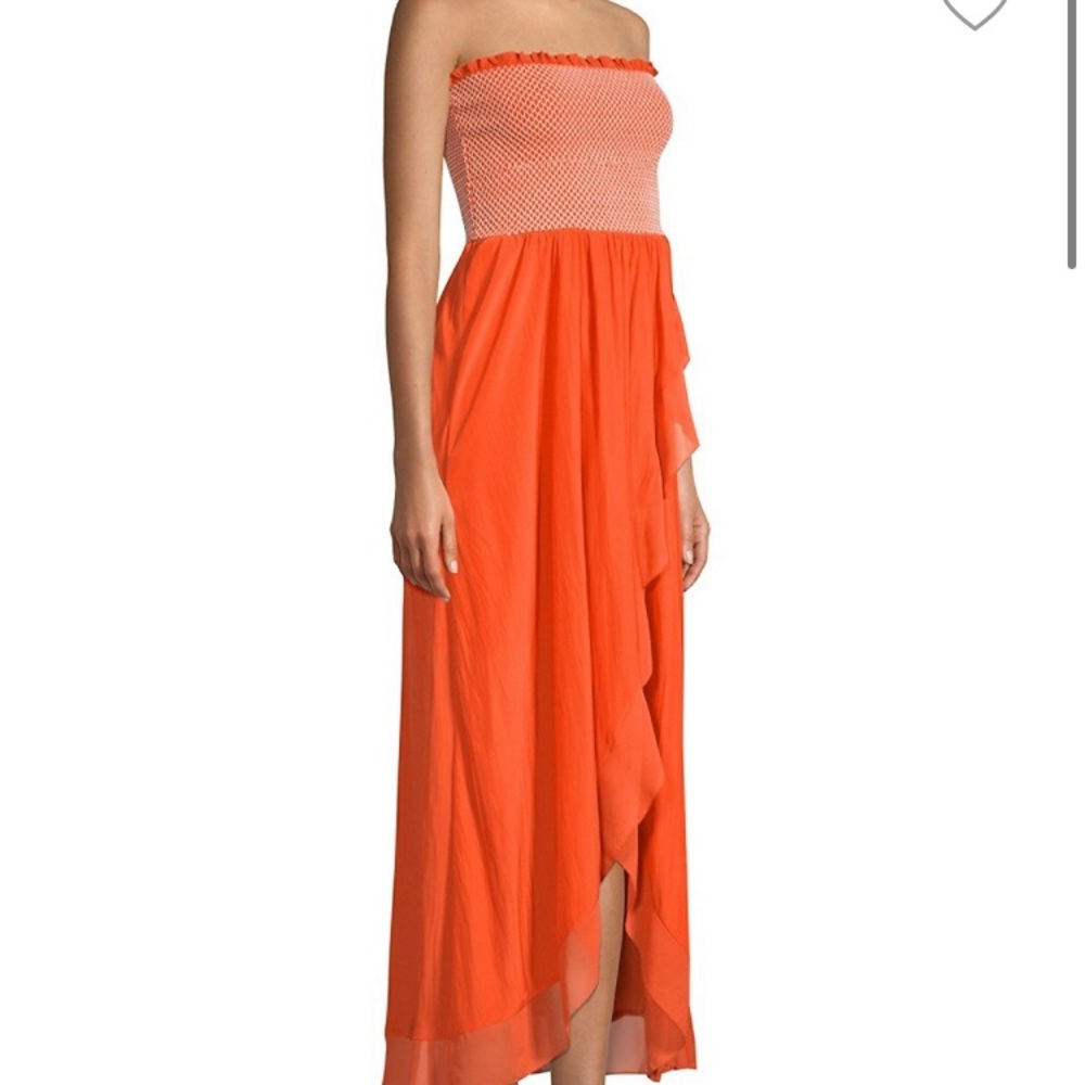 RAMY BROOK Demetra Smocked Maxi Dress M NWT - Picture 4 of 12
